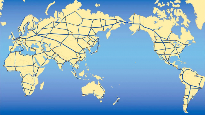 World Landbridge (6) - Development Corridors from Acapulco to Mumbai