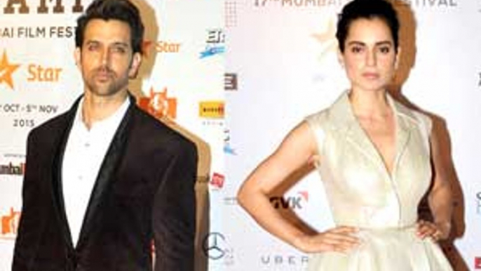 Rumored lovers Hrithik-Kangana royally snub each other!