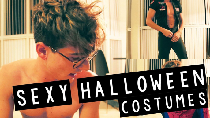 TRYING ON SEXY HALLOWEEN COSTUMES!