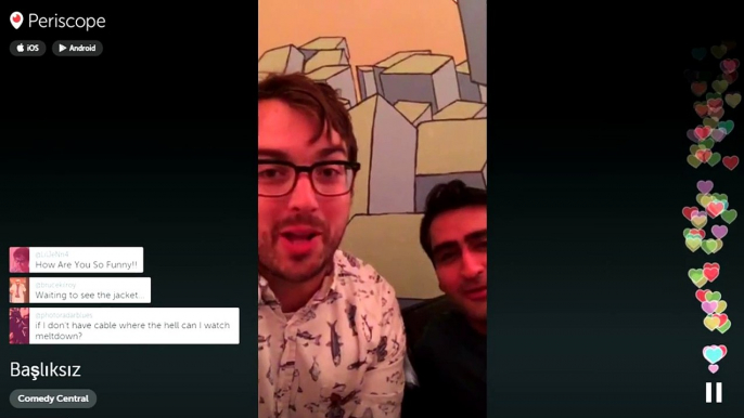 Comedy Central is On Periscope LIVE on #Periscope