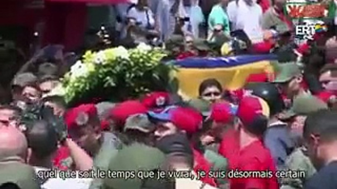 Reportage hommage à Hugo Chavez, le dernier voyage