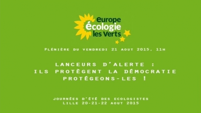 Lanceurs d'alerte : ils protègent la démocratie, protégeons les !