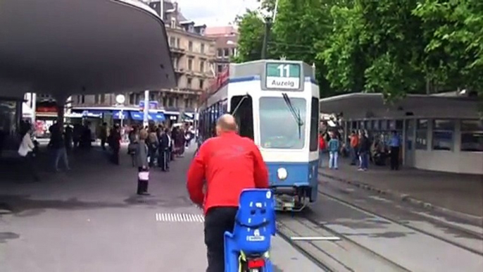 Tramways de Zürich : VBZ.wmv