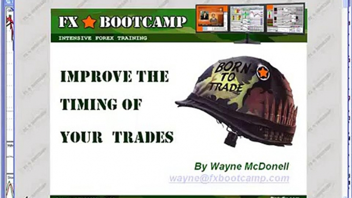 FOREX Training  - Timing Your FOREX Trades Pt 1