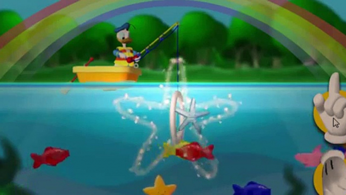 Disney Jr Mickey Mouse Clubhouse Donald's Gone Gooey Fishing Cartoon Animation Game Play Walkthrough