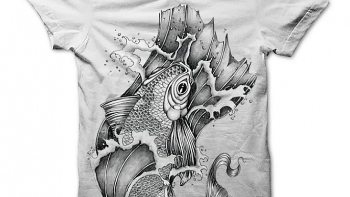 Lucky Koi Fish. Tshirts Hoodies