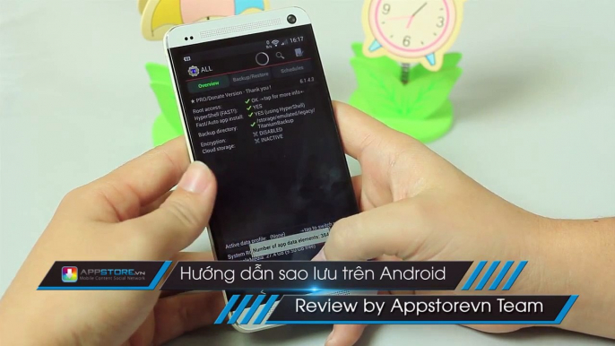 Hướng dẫn sao lưu ứng dụng, danh bạ, tin nhắn trên Android - AppStoreVn