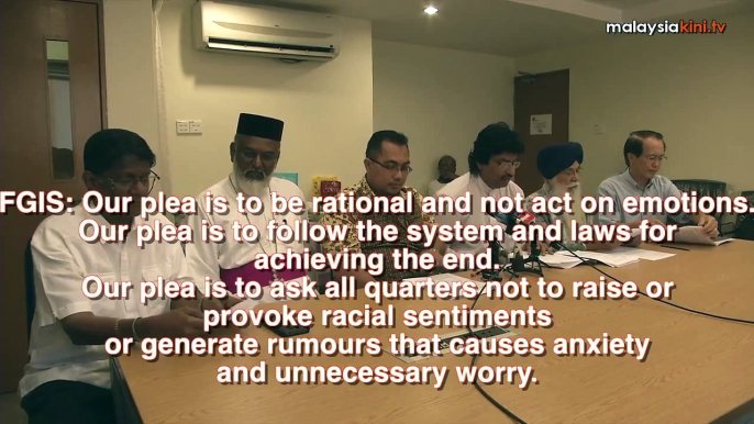 NGOs appeal quarters to quit raising racial sentiments