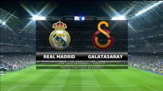 Real Madrid v Galatasaray 2-1 Highlights 18-08-2015 Club Friendlies