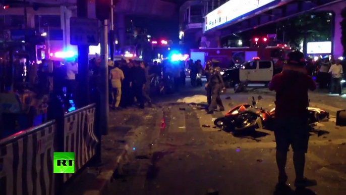 Blast rocks central Bangkok, at least 16 dead & scores injured