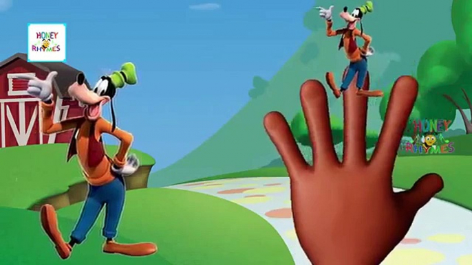 Disney Mickey Mouse And Friends Cartoon Finger Family Nursery Rhyme | Daddy Finger Songs For Kids