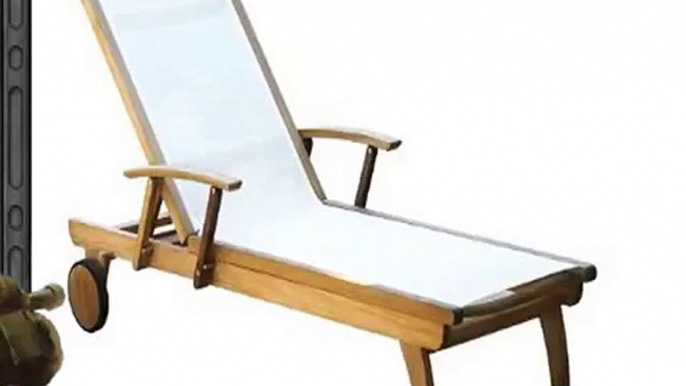 Check Three Birds Casual Riviera Lounger, White Slide