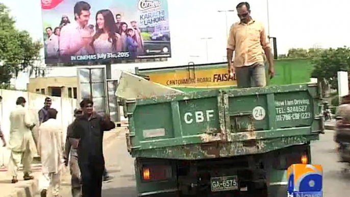 Crackdown against billboards on SC orders - Geo Reports - 20 Aug 2015