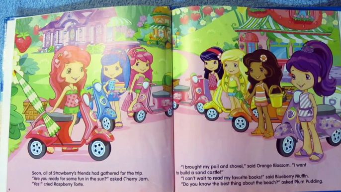 Strawberry Shortcake ~ Fun In The Sun Children's Read Along Story Book Aloud