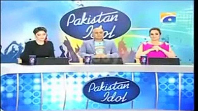 Pakistani singers mocked a girl in a TV show - Idol Singer