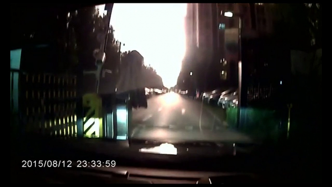 Dashcam captures moment of Tianjin blasts