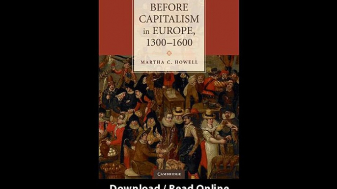 Commerce Before Capitalism In Europe 1300-1600 EBOOK (PDF) REVIEW