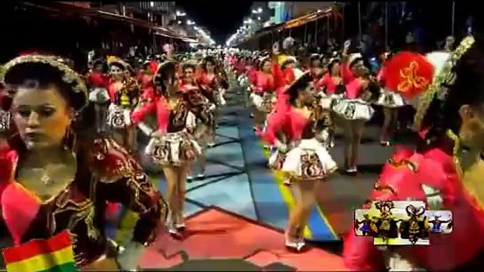 Carnaval oruro 2015 Caporales San Simon - Bolivia