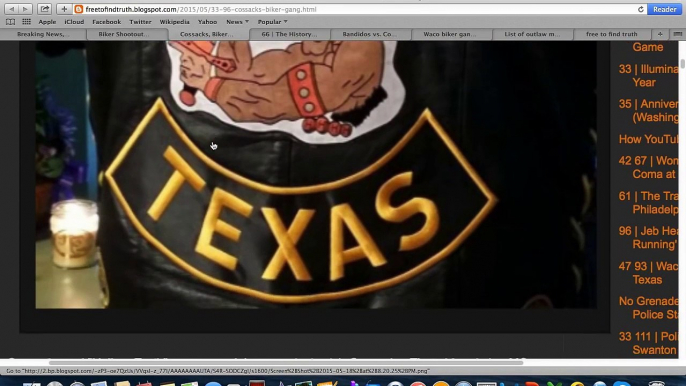 Waco, Texas Biker Gang Shooting- Are "Cossacks" Police In Costume? + Bandidos History