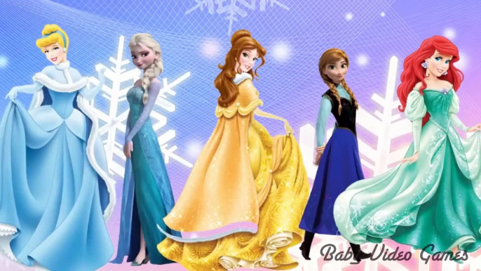 Frozen Disney Cartoon Song for Kids Finger Family Rhymes & Daddy Finger Song