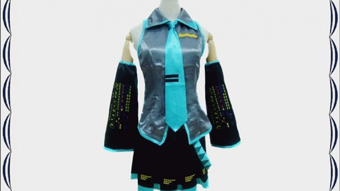 Vocaloid Hatsune Miku Kost?m in S f?r Cosplay Karneval oder Kost?m Parties