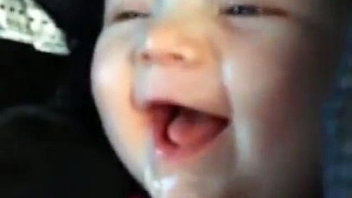 When Baby Laugh on his Own voice:No One can stop Laughing