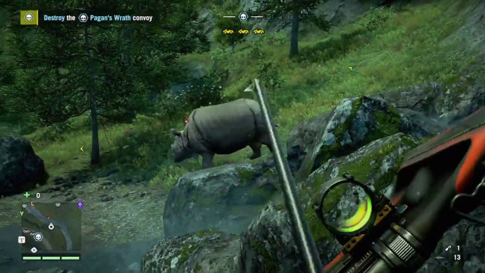 Far cry 4 Funny moment´s Happiest Elephant ,SUPER