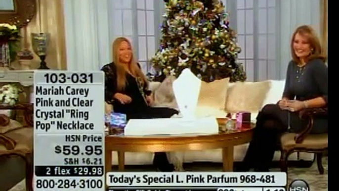 Nick Cannon Calls wife Mariah Carey LIVE on HSN