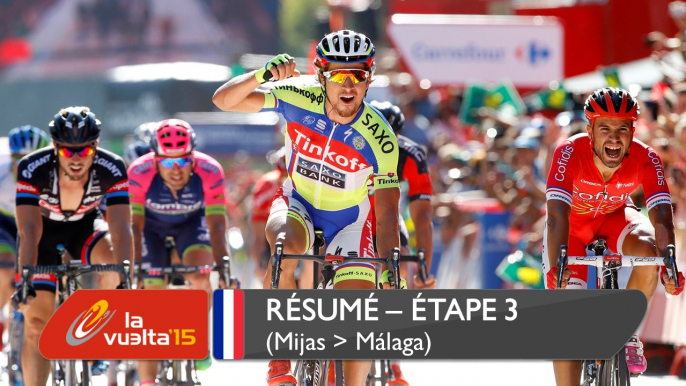 Résumé - Étape 3 (Mijas / Málaga) - La Vuelta a España 2015