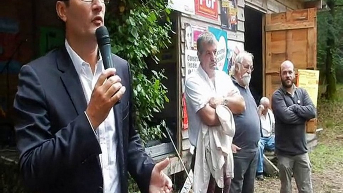 Discours d'Olivier Dartigolles à la fête de Pradeloup le 23/08/2015 parti 1