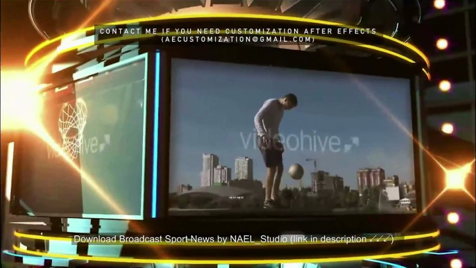 Broadcast Sport News by NAEL_Studio| After Efects Project Files - Videohive template