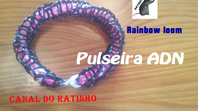 Pulseira ADN (rainbow loom)