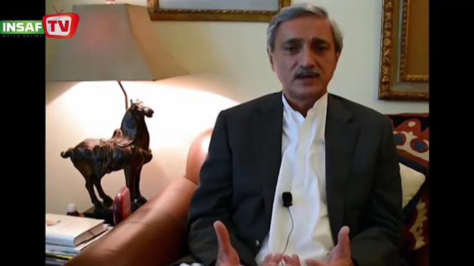 Jahangir Khan Tareen's Exclusive message after the verdict of NA-154 election tribunal (August 26, 2015)