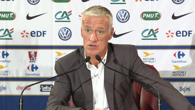 Foot - Bleus - Absents : Deschamps «J'attends plus de Dimitri»