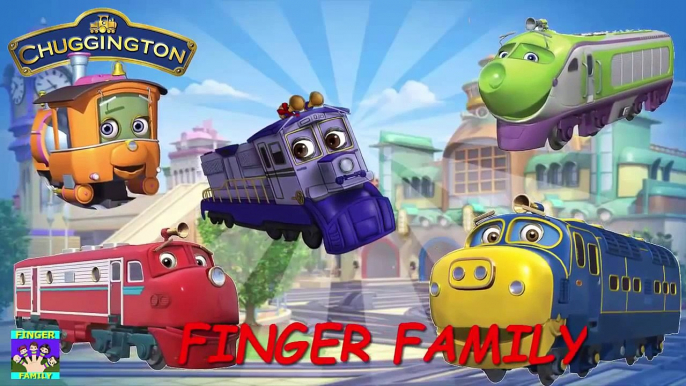 Chuggington Cartoon Song | Finger Family Nursery Rhymes | Song For Children