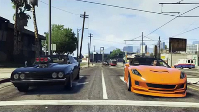 GTA V/ The Fast and the Furious / TORETTO VS BRIAN