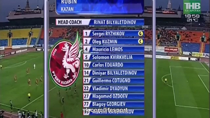 Rubin Kazan 1–0 Rabotnicki ALL Goals and Highlights Europe League 27.08.2015