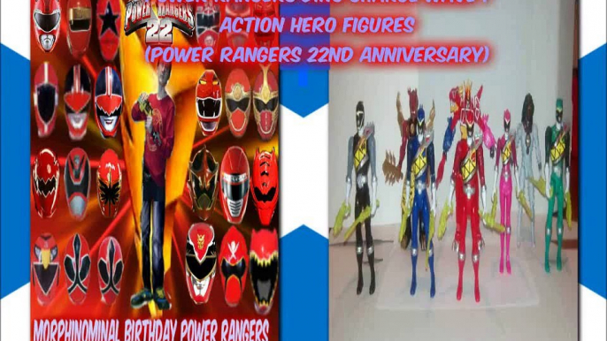 Jason Ranger Reviews: (Power Rangers 22nd) Power Rangers Dino Charge Wave 1 Figures Review