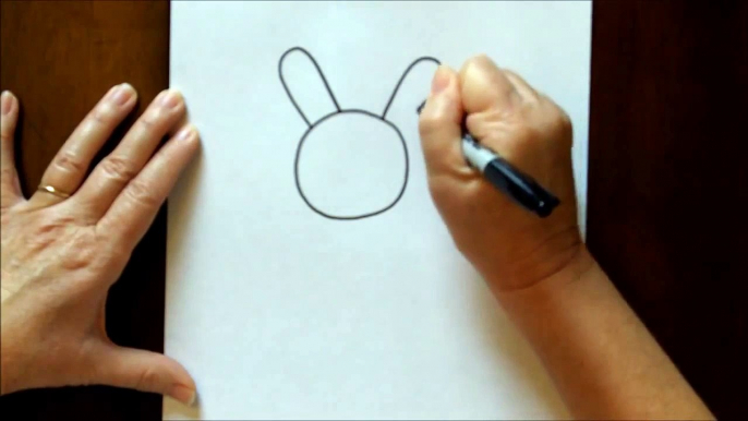 How to Draw a Cartoon Rabbit Bunny Step by Step Beginners Drawing Tutorial