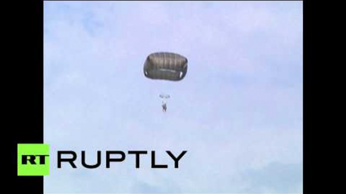 NATO holds biggest airborne drill in Europe since Cold War’s end