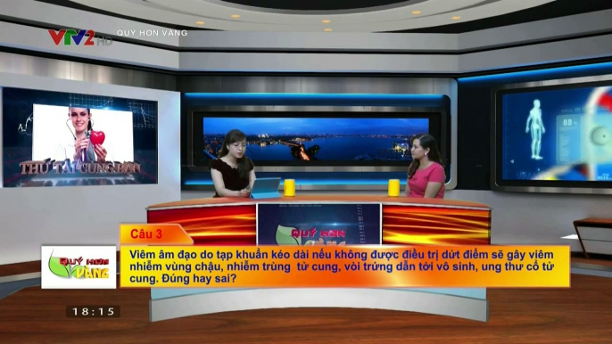 BỆNH VIÊM ÂM ĐẠO DO TẠP KHUẨN [VTV2-29-08-2015]