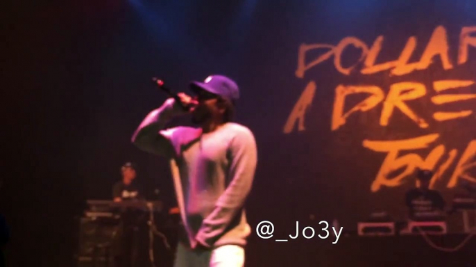 J Cole brings out Kendrick Lamar to perform Cartoons & Cereal at Dollar and a Dream Tour LA 6/26/15