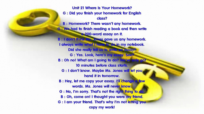 Listening Practice Through Dictation 1 unit 21 30