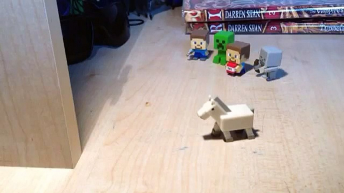 Funny/Stop Motion Animation/Minecraft Mini Figures