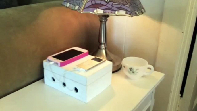 DIY Electronic Organizer and Charging Station