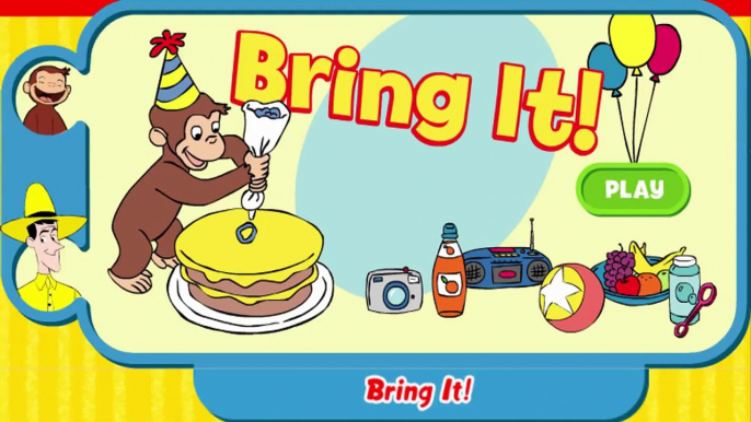 Curious George Bring It Cartoon Animation PBS Kids Game Play Walkthrough