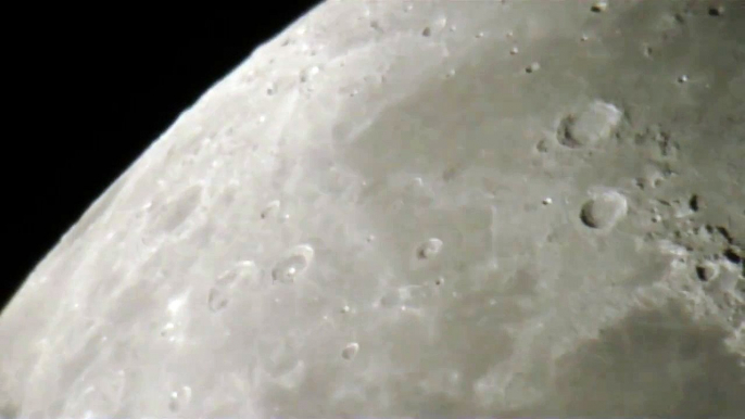 The northern side of the Moon through a C6 XLT telescope