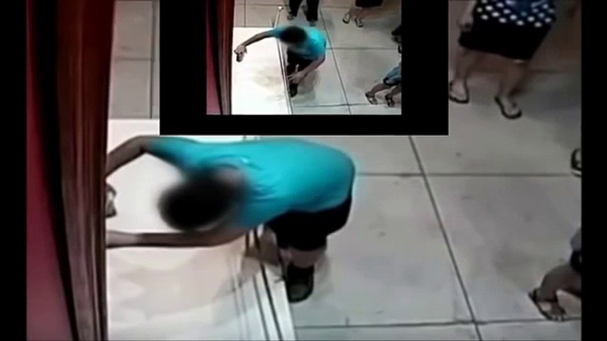 Boy trips in museum and punches hole through million dollar painting