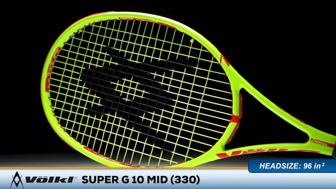 Volkl Super G 10 Mid (330g) Racquet Review