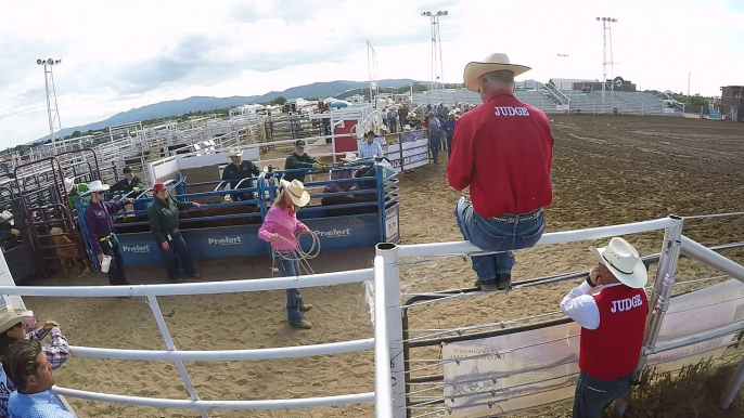 2015 Calf Roping On Foot, Foot Study, Zia Regional Rodeo